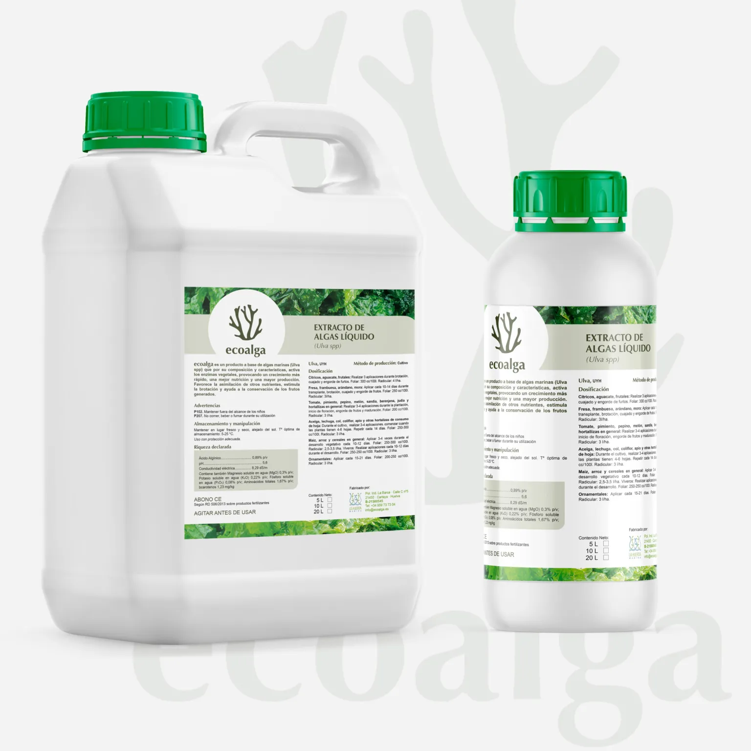 Envase de Activador vegetativo Ulva